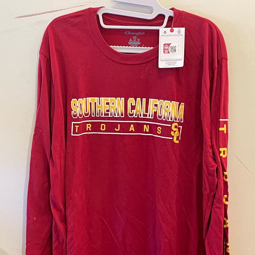 NWT Men’s USC Trojans Long Sleeve T-Shirt